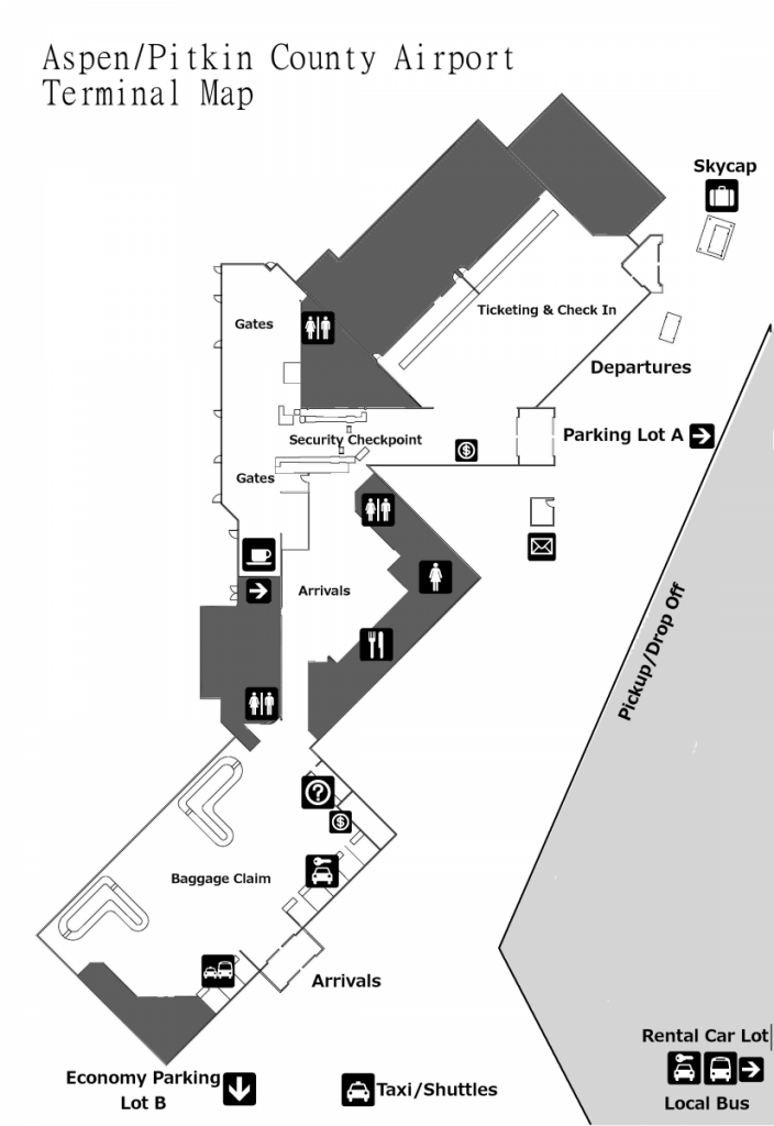 terminal-map-aspen-airport | Vail Aspen Limo